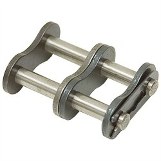 Imagen de UNION Cadena de rodillos ASA35/2  doble, paso 3/8" INT INOX