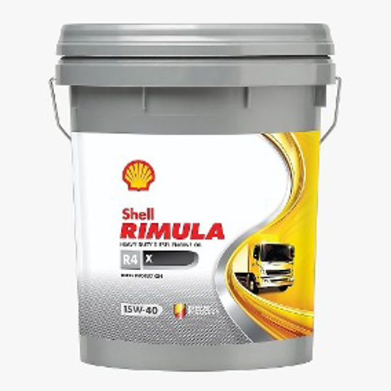 Imagen de Lubricante SHELL RIMULA R4 X 15W40